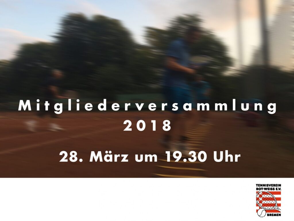 Mitgliederversammlung
